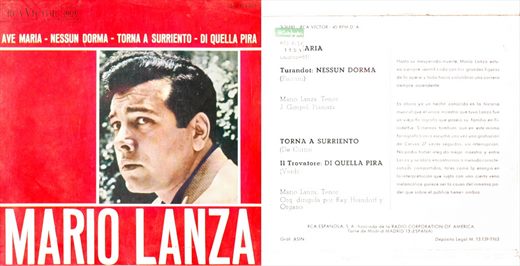 Mario Lanza - Mario Lanza - 1963