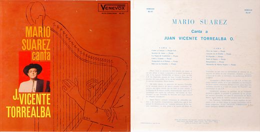 Mario Suarez - Canta a Juan Vicente Torrealba - 1959