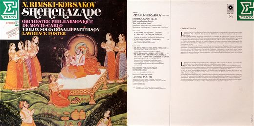 Nikolai Rimsky-Korsakov - Scheherazade - Lawrence Foster - Orchestre Philharmonique de Monte-Carlo - 1983