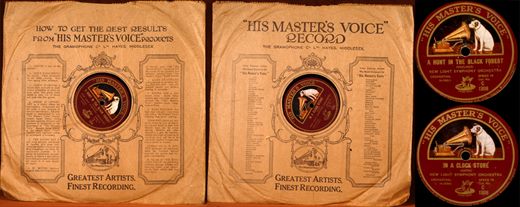 New Light Symphony Orchestra - In a Clock Store - A Hunt in the Black Forest - 1927