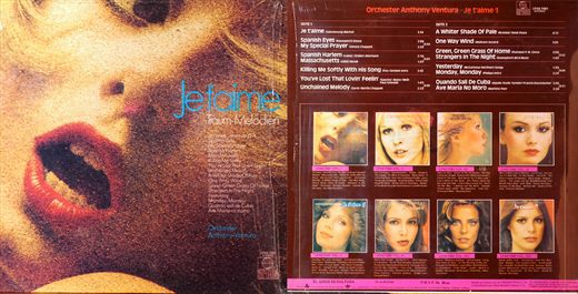 Orchester Anthony Ventura - Je taime 1 - 1973
