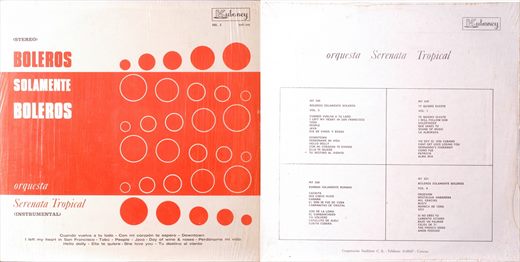 Orquesta Serenata Tropical - Boleros Solamente Boleros - 1966