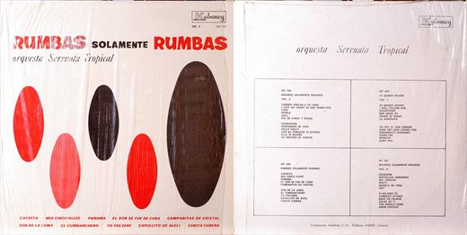 Orquesta Serenata Tropical - Rumbas Solamente Rumbas - 1963