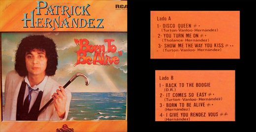 Patrick Hernandez - Born to Be Alive - 1979