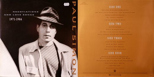 Paul Simon - Negotiations and Love Songs 1971-1986 - 1988