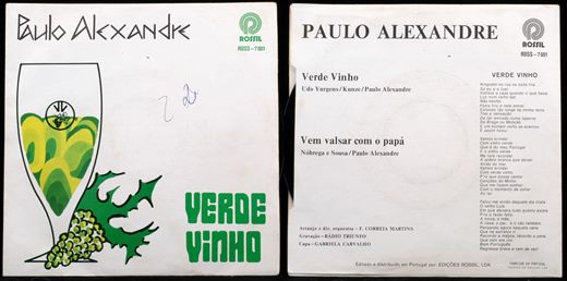 Paulo Alexandre - Verde Vinho - 1977