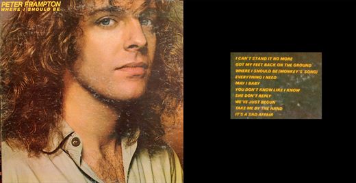 Peter Frampton - Where I Should Be - 1979