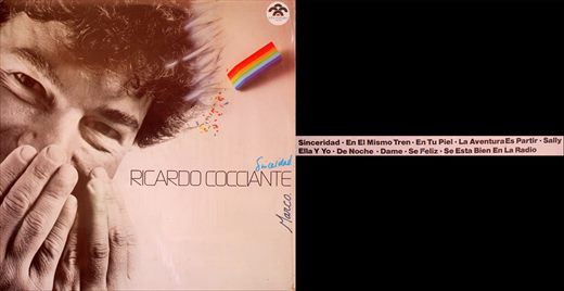 Riccardo Cocciante - Sinceridad - 1983