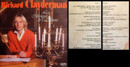 Richard Clayderman - Les Musiques de lAmour - 1980