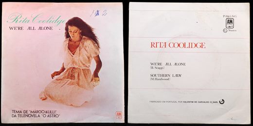 Rita Coolidge - Were All Alone - Southern Lady - 1977