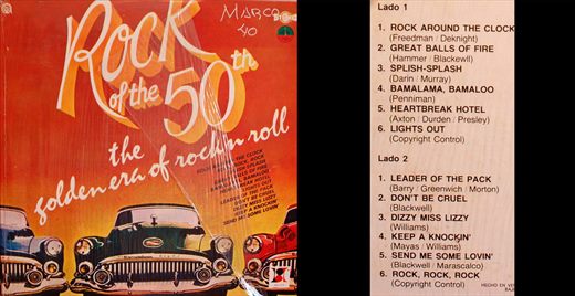 Rock of the 50th - The golden era of rock n roll 1