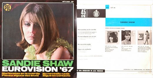 Sandie Shaw - Eurovision 67 - 1967
