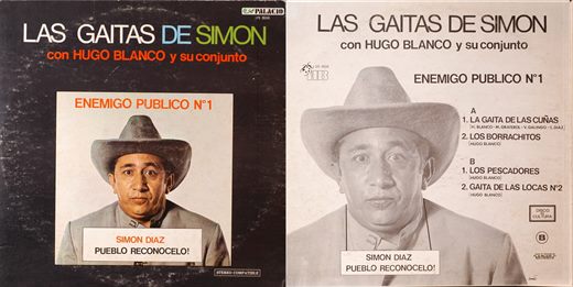 Simon Diaz y Hugo Blanco - Las Gaitas de Simon - Enemigo Publico No 1 - 1974