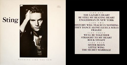 Sting - Nothing Like the Sun - 1987