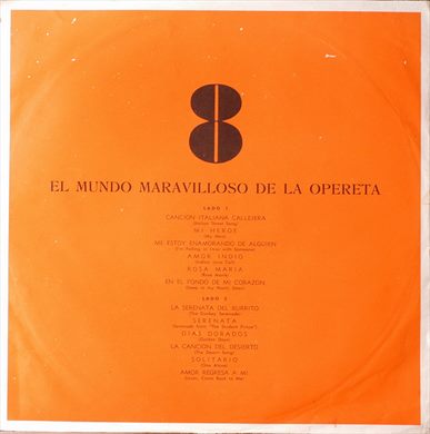 Various Artists - La Mejor Musica Popular Del Mundo - Disco 08 - El Mundo Maravilloso de la Opereta