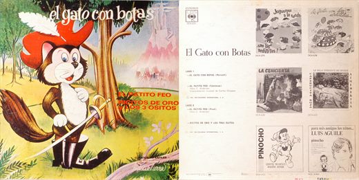 Various Artists - El Gato con Botas - El Patito Feo - Ricitos de Oro y los 3 Ositos - 1961