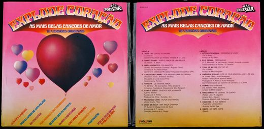 Various Artists - Explode Coracao - As Mais Belas Cancoes de Amor - 1979