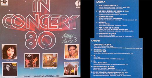 Various Artists - In Concert 80 - Temas y Artistas Originales - 1980