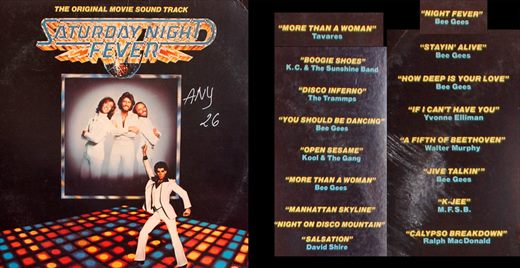 Various Artists - Saturday Night Fever - The Original Movie Sound Track - 1977