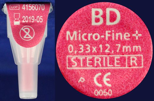 Seringa - Agulha BD Micro-Fine