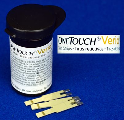 OneTouch Verio test Strips