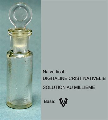 Frasco cristalino - (Digitaline Crist Nativelib)