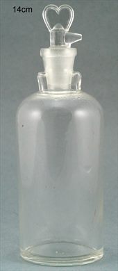 Frasco cristalino 14cm