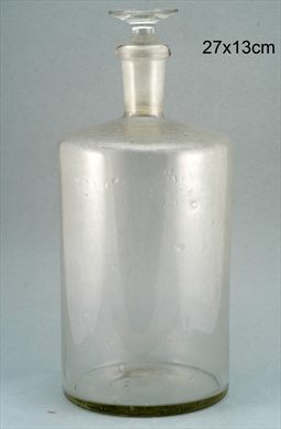 Frasco cristalino 27cmx13cm