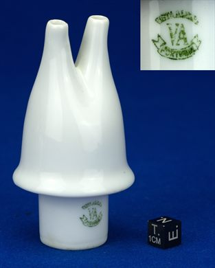Bocal de inalador duplo (Vista Alegre 1980-1992)