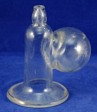 Bombinha manual vidro