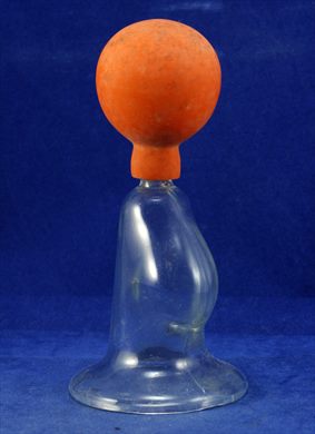 Bombinha manual vidro