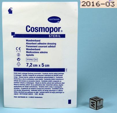 Cosmopor Steril 7,2cmx5cm (Hartmann)