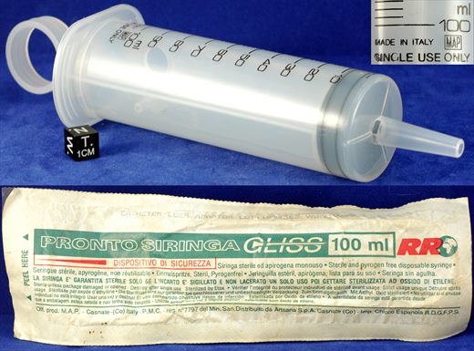 Gliss 100ml Seringa plastica