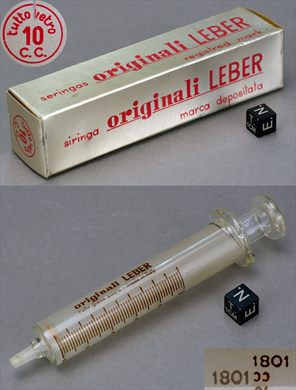 Originali LEBER tutto vetro 10cc