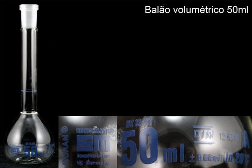 Balao volumetrico 50ml - Duran Hirschmann
