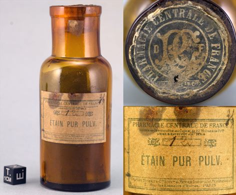 Pharmacie Centrale de France (Etain pur Pulv. - Po de estanho)