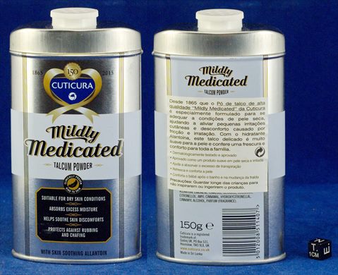 Cuticura Talcum Powder 150g 2015