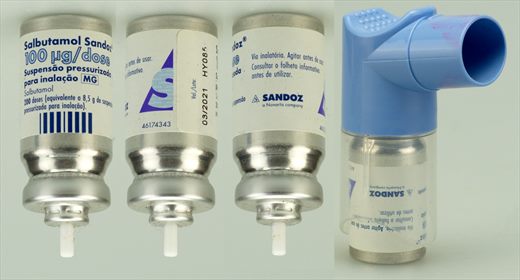 Salbutamol Sandoz 100