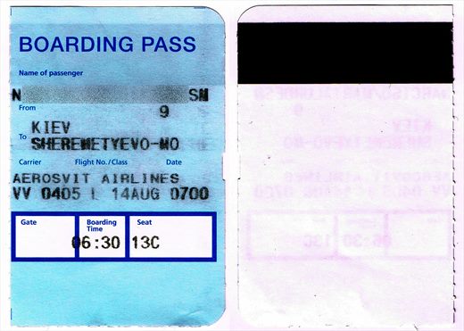 Boarding Pass