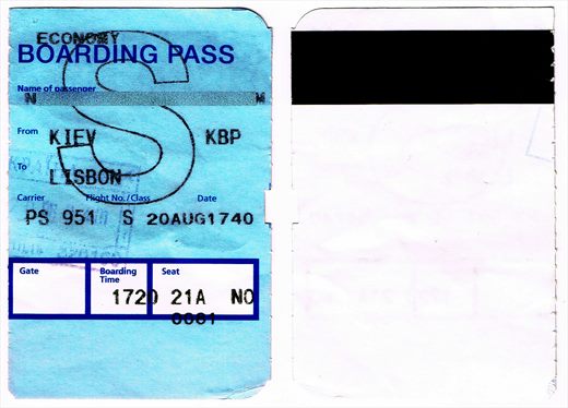 Boarding Pass S