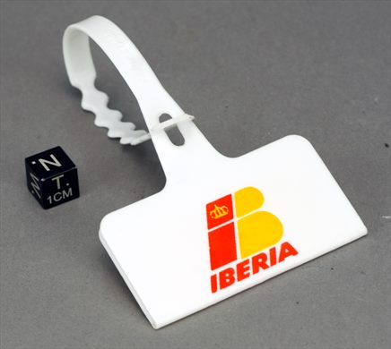 Iberia - etiqueta de mala