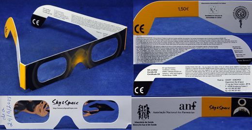 Oculos para eclipse (ANF)