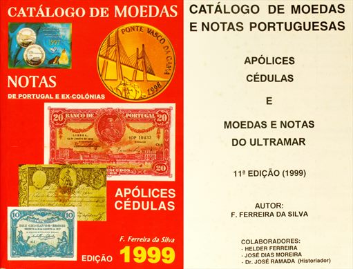 Catalogo de Moedas e Notas Portuguesas 1999