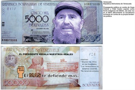 Venezuela - Propaganda Politica - Fidel Castro