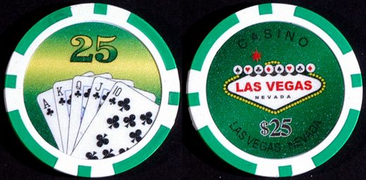 EUA - Nevada - Las Vegas - Dolar 25