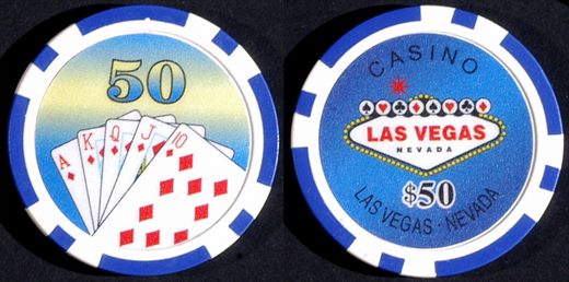 EUA - Nevada - Las Vegas - Dolar 50