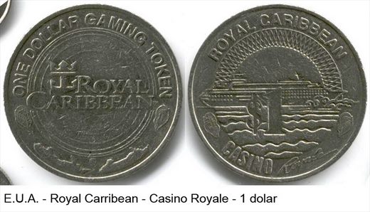 EUA - Royal Carribean - Casino Royale - Dolar 1