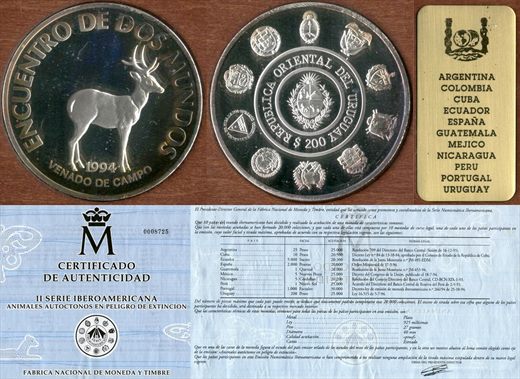 II Serie Iberoamericana Animales Autoctonos en Peligro de Extincion 10