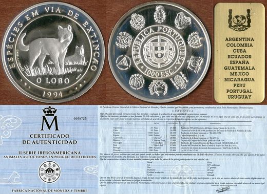II Serie Iberoamericana Animales Autoctonos en Peligro de Extincion 11