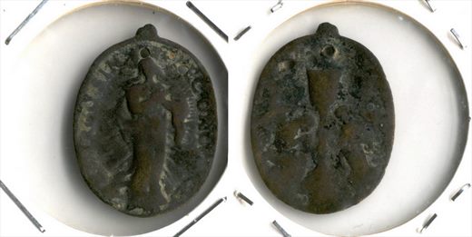Medalha oval M09